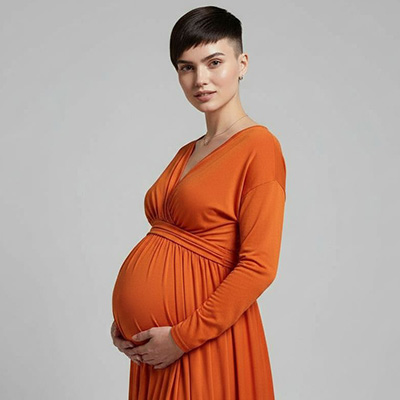 Беременная