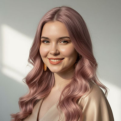 Бледно-розовый