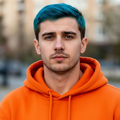 Синяя шапка